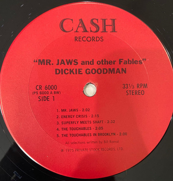 Dickie Goodman : Mr. Jaws And Other Fables (LP, Album, CRC)