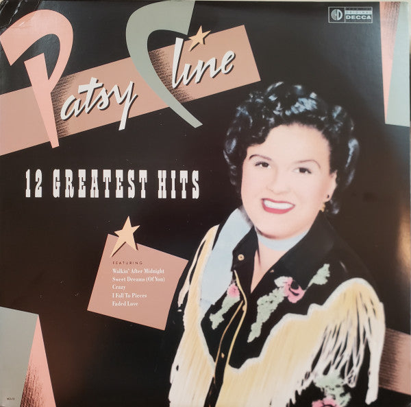 Patsy Cline : 12 Greatest Hits (LP, Comp, Club, RE, CRC)