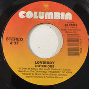 Loverboy : Notorious (7", Single, Styrene, Car)