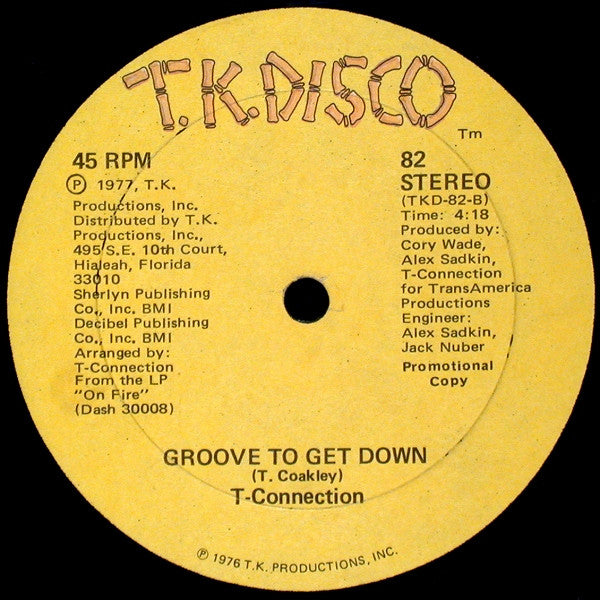 T-Connection : Let Yourself Go (12", Promo)