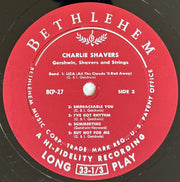 Charlie Shavers : Gershwin, Shavers And Strings (LP, Album, Mono)