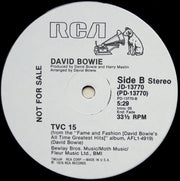 David Bowie : 1984 (12", Maxi, Promo)