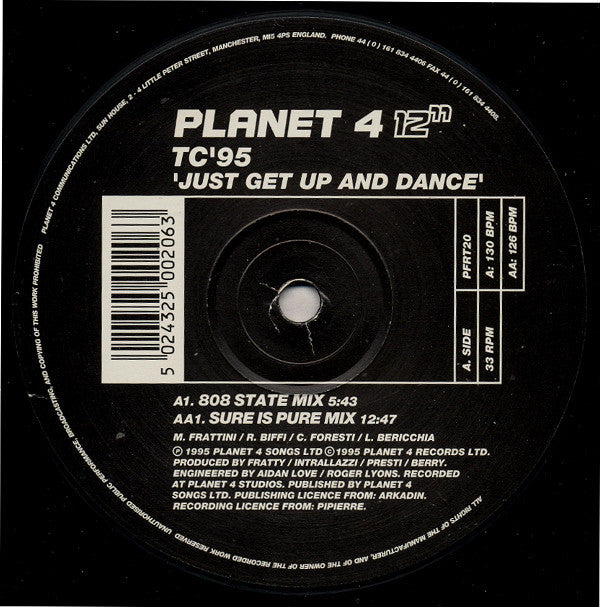 TC'95* : Just Get Up And Dance (12")