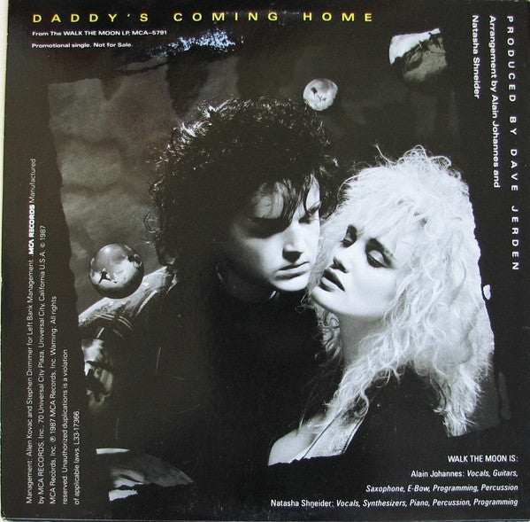 Walk The Moon : Daddy's Coming Home (12", Single, Promo, Pin)