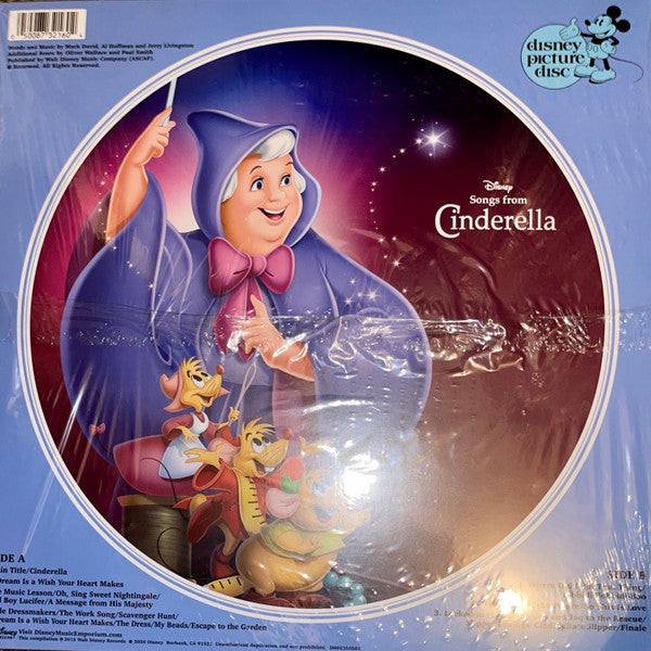 Various : Songs From Cinderella (LP, Album, Mono, Pic, RE)