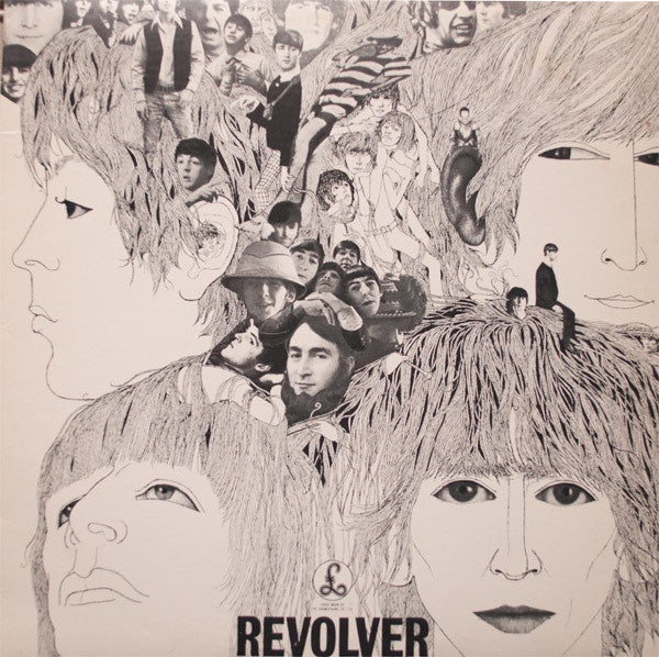 The Beatles : Revolver (LP, Album, RE, Rai)