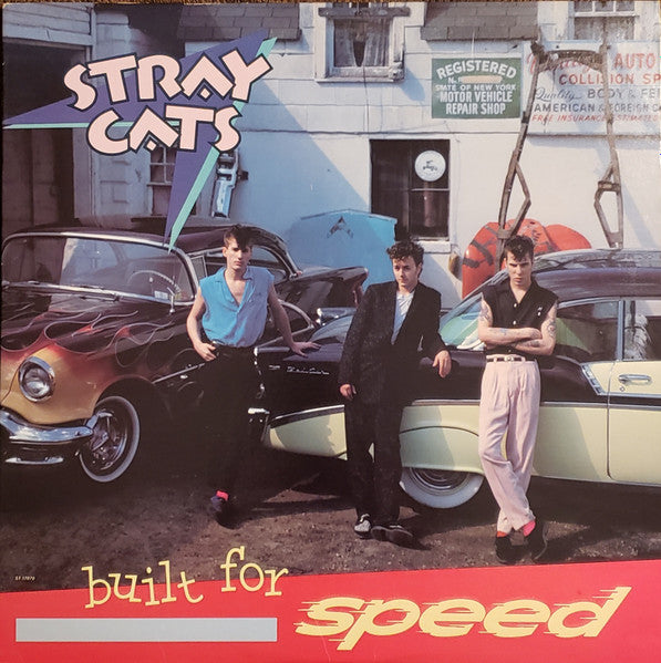 Stray Cats : Built For Speed (LP, Album, Comp, Jac)