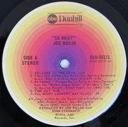 Joe Walsh : So What (LP, Album, San)