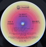 Joe Walsh : So What (LP, Album, San)