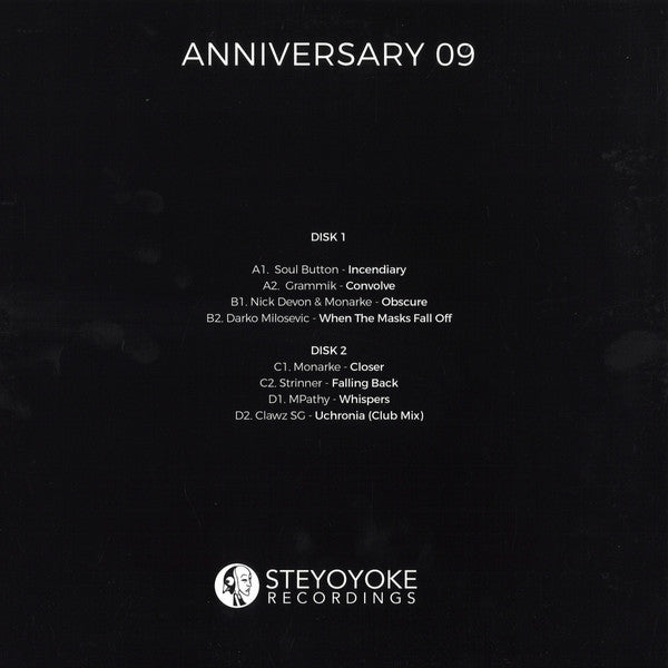 Various : Anniversary 09 (2x12")