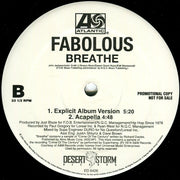 Fabolous : Breathe (12", Promo)