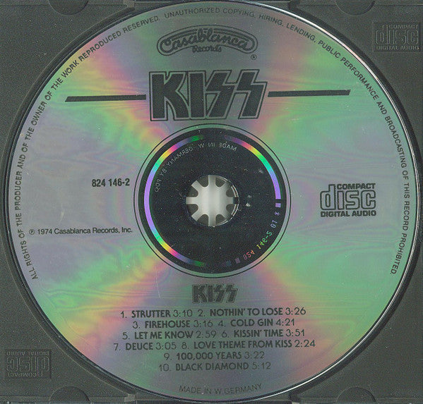 Kiss : Kiss (CD, Album, RE)