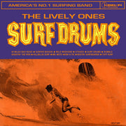 The Lively Ones : Surf Drums (LP, Album, Mono)