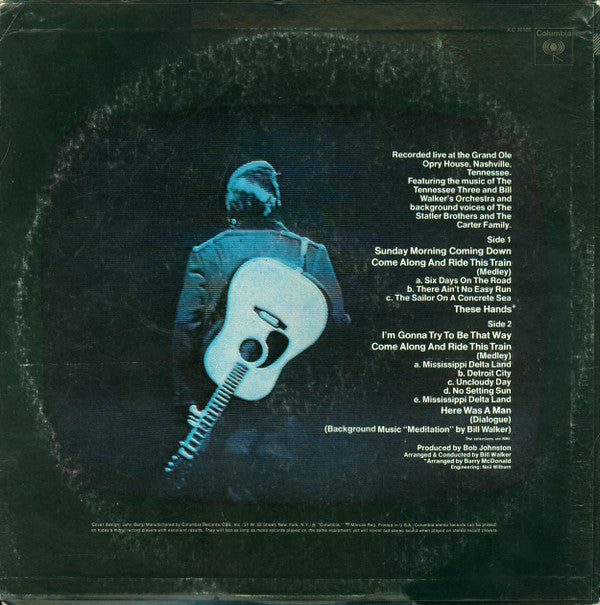 Johnny Cash : The Johnny Cash Show (LP, Album, Pit)