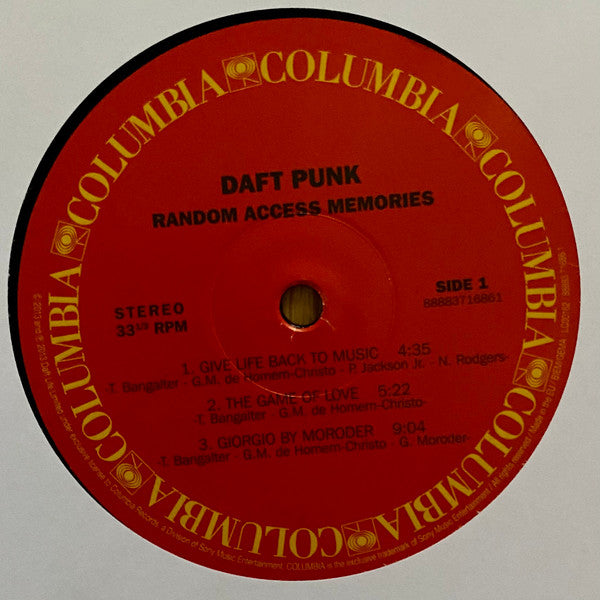 Daft Punk : Random Access Memories (2xLP, Album, RE, 180)