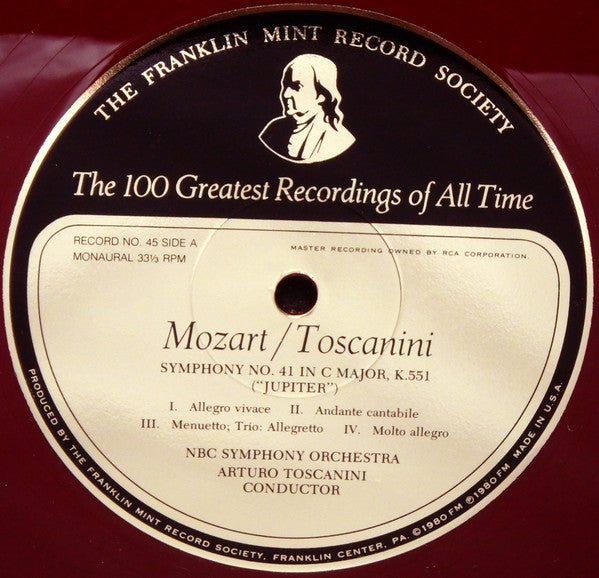 Mozart*, Debussy*, Moussorgsky*, Toscanini*, NBC Symphony Orchestra, Horowitz* : Legendary Virtuoso Performances (2xLP, Comp, Mono, Club, Red)