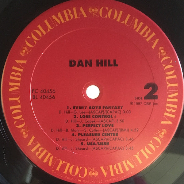 Dan Hill : Dan Hill (LP, Album, Car)
