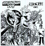 the album cover for Operation Ivy - Hectic