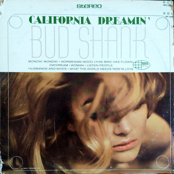 Bud Shank : California Dreamin' (LP, Album)