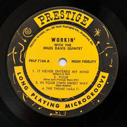 The Miles Davis Quintet : Workin' With The Miles Davis Quintet (LP, Album, Mono, Dee)