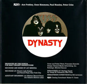 KISS : Dynasty (CD, Album, RE, RM)