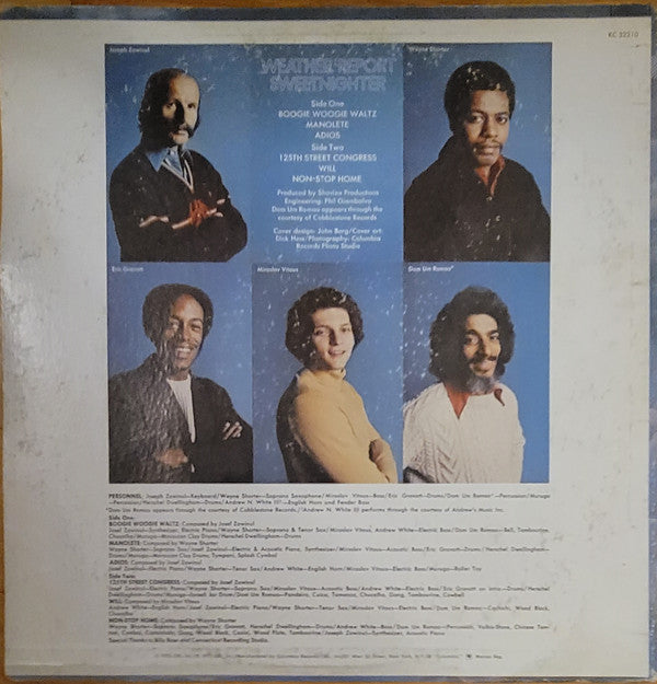 Weather Report : Sweetnighter (LP, Album, Ter)