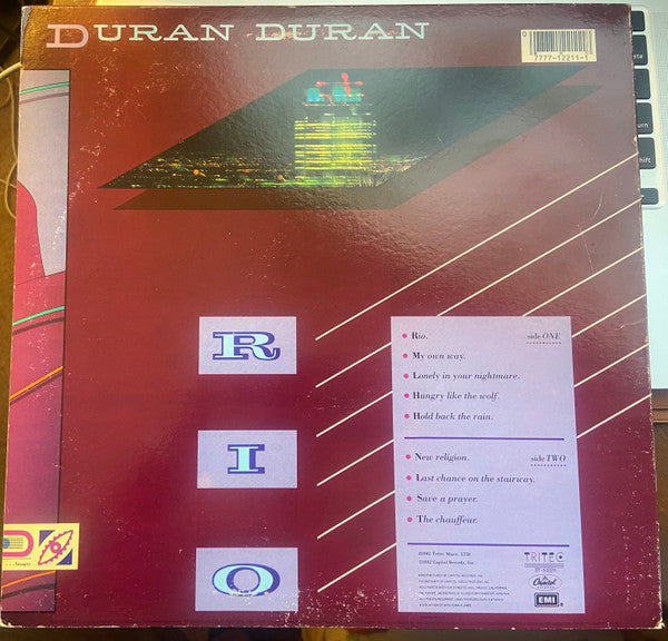 Duran Duran : Rio (LP, Album)