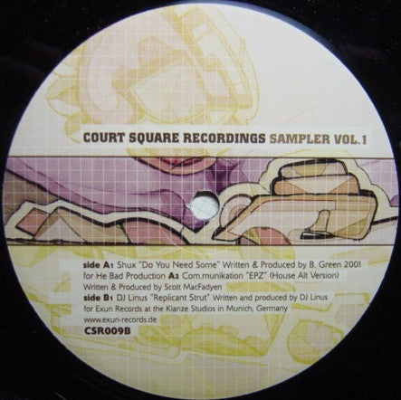 Various : Sampler Volume 1 (12")