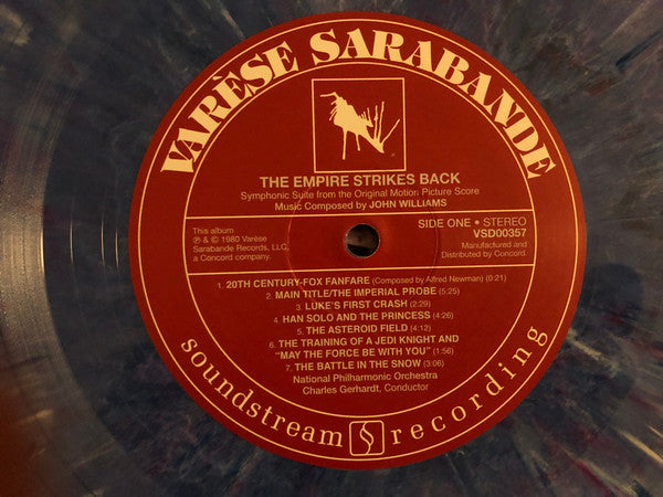 John Williams (4), National Philharmonic Orchestra, Charles Gerhardt : The Empire Strikes Back (Symphonic Suite from the Original Motion Picture Score) (LP, Album, Club, Ltd, Num, RE, Blu)