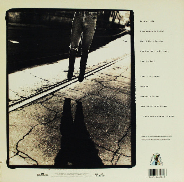 Rick Springfield : Rock Of Life (LP, Album, All)