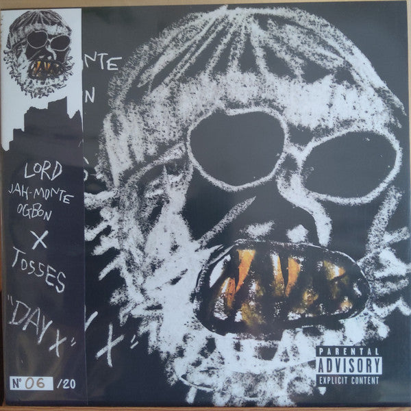 Tosses, Lord Jah-Monte Ogbon : Day X (12", EP, Ltd, Num)