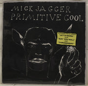 Mick Jagger : Primitive Cool (LP, Album, Whi)