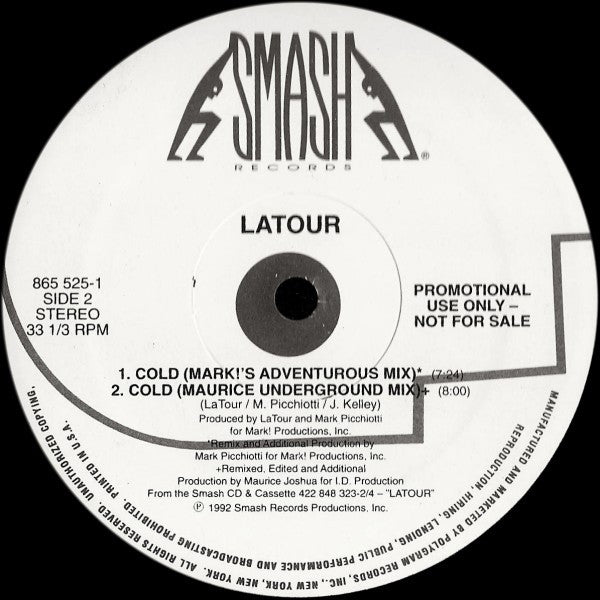 LaTour : Cold (12", Promo)
