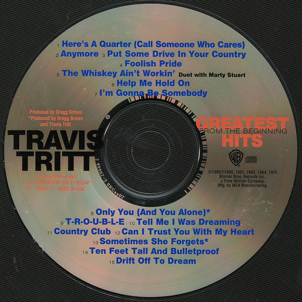 Travis Tritt : Greatest Hits - From The Beginning (CD, Comp, SRC)