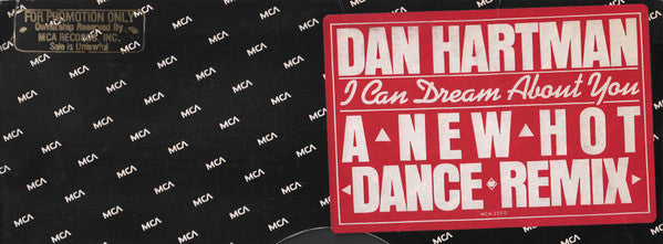Dan Hartman : I Can Dream About You (12", P)