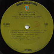 The Association (2) : Stop Your Motor (LP, Album, Pit)