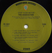 The Association (2) : Stop Your Motor (LP, Album, Pit)