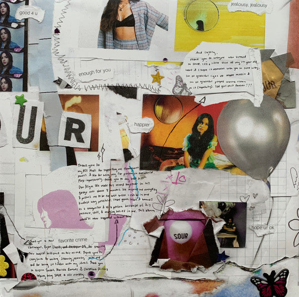 Olivia Rodrigo : Sour (LP, Album, Ltd, Blu)