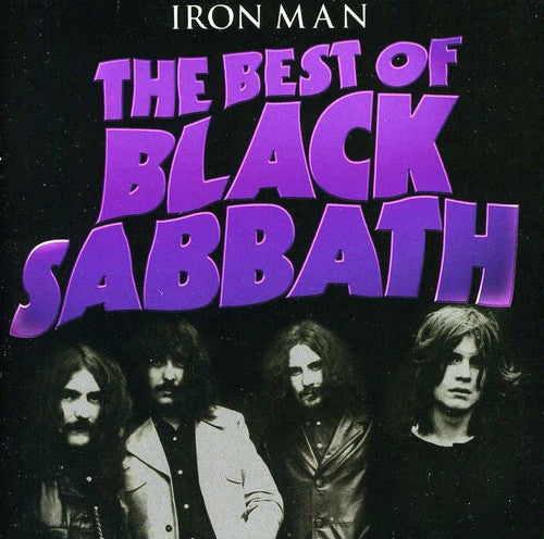 the album cover for Black Sabbath - Iron Man-The Best Of [Import]