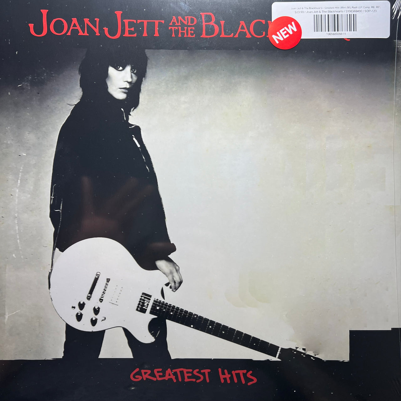 Joan Jett & The Blackhearts - Greatest Hits (Mint (M)) Rock (LP, Comp, RE, RP)