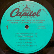 Merle Haggard : The Best Of Merle Haggard (LP, Comp, RE)