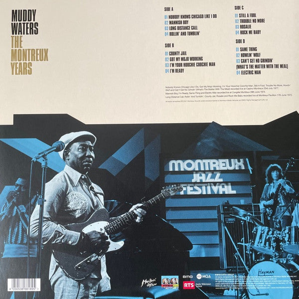 Muddy Waters : The Montreux Years (2xLP, Album, RM, 180)