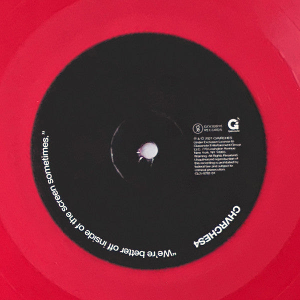 Chvrches : Screen Violence (LP, Album, Tra)