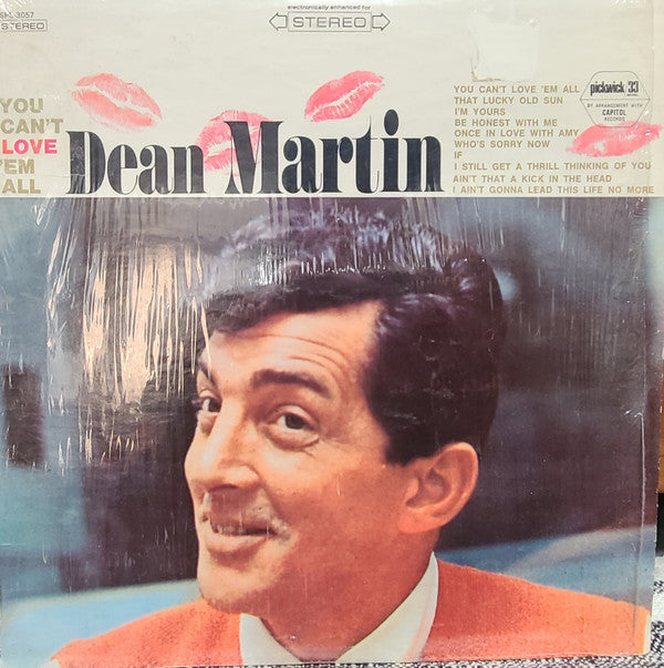Dean Martin : You Can't Love 'Em All (LP, Comp)