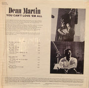 Dean Martin : You Can't Love 'Em All (LP, Comp)