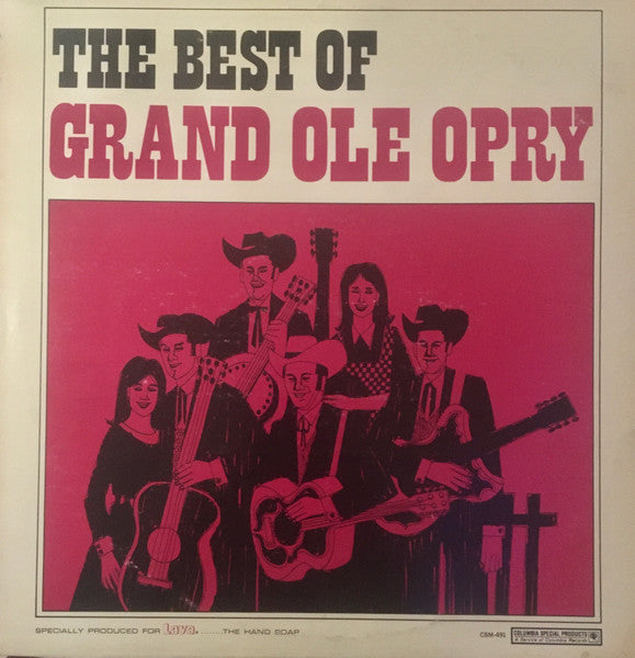 Various : The Best Of Grand Ole Opry (LP, Comp, Ltd)