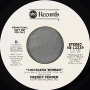 Freddy Fender (2) : If You're Looking For A Fool / Louisiana Woman (7", Single, Promo)