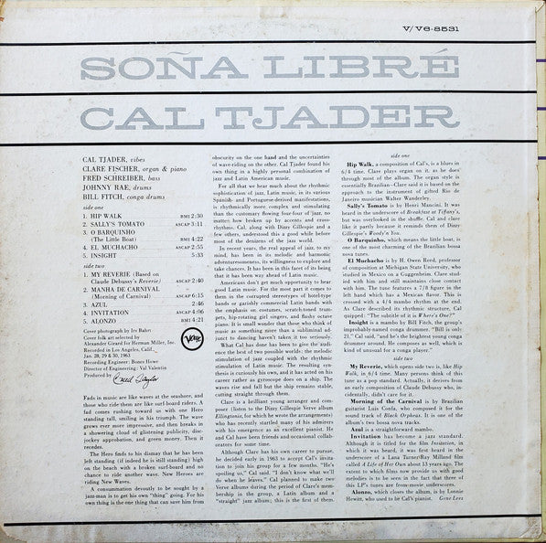 Cal Tjader : Soña Libré (LP, Album)