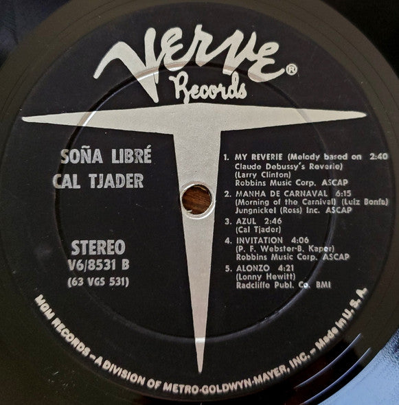 Cal Tjader : Soña Libré (LP, Album)