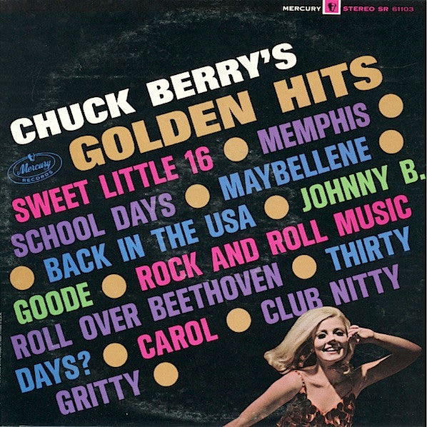Chuck Berry : Chuck Berry's Golden Hits (LP, Album, Club, RE, RCA)
